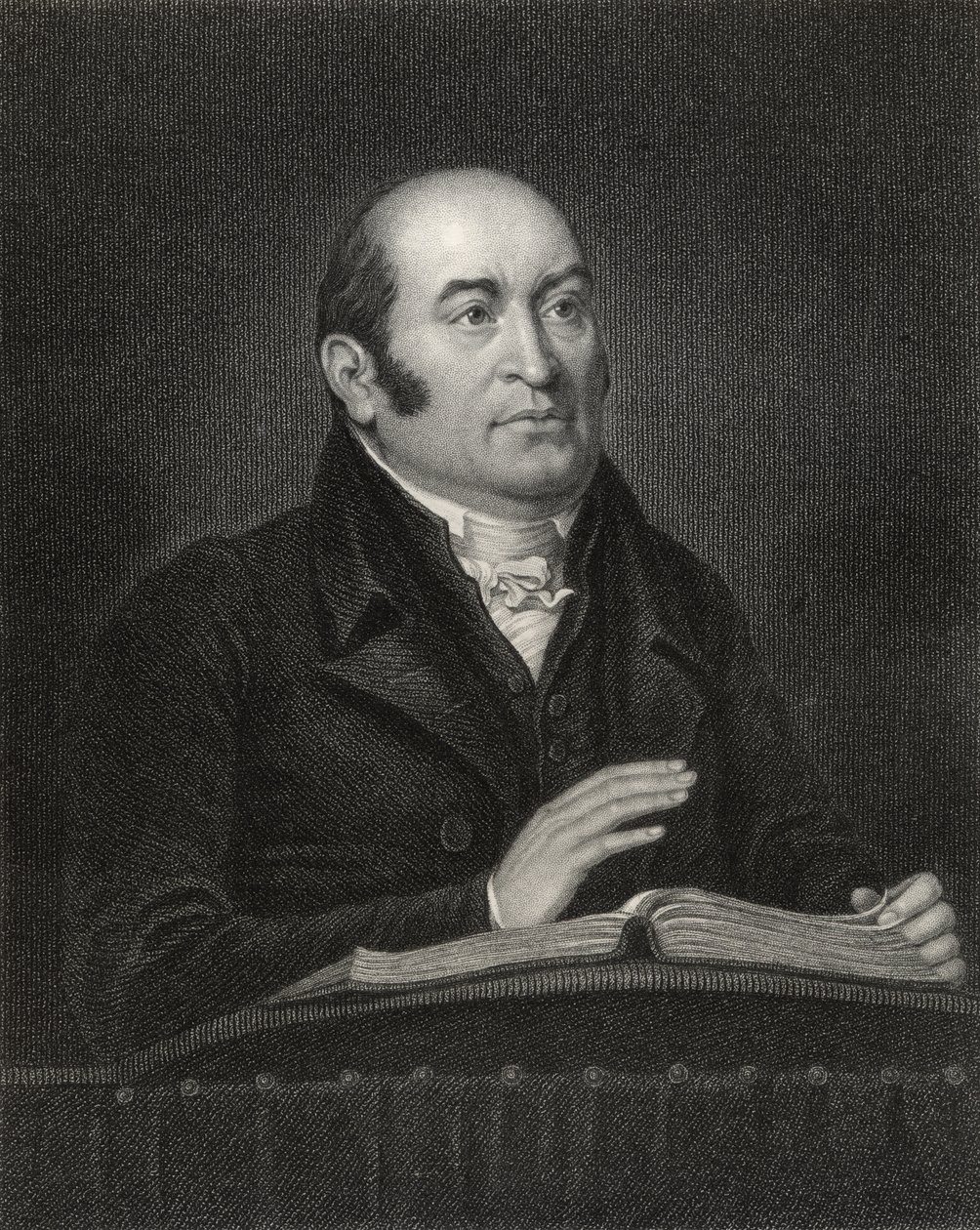 Robert Hall, gravert av Samuel Freeman (1773-1857) fra 