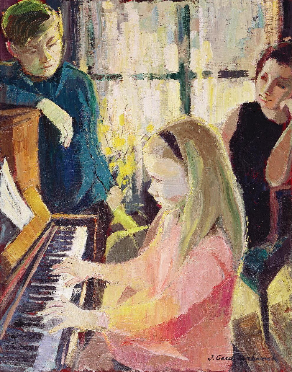 Ved pianoet av J. Gard Urbanek