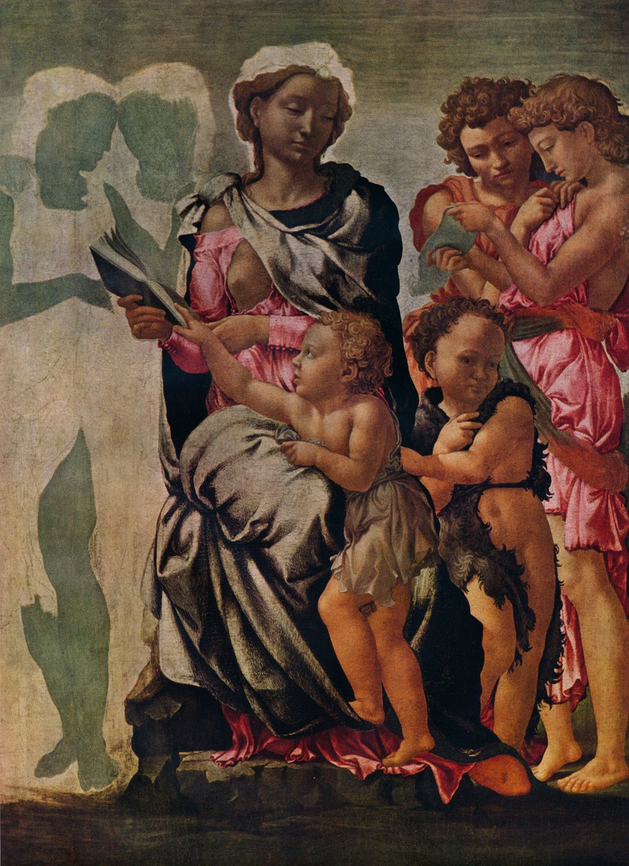 The Madonna and Child with St John and Angels, c1497, 1938 av J Greig Pirie
