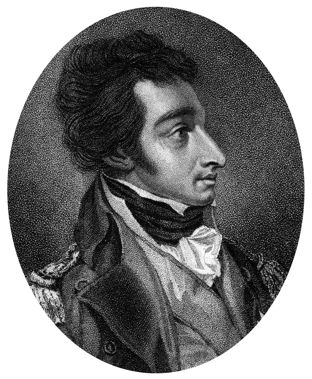 Admiral Sir William Sydney Smith 1764-1840, marinekommandør, 1837. av J. Hopwood