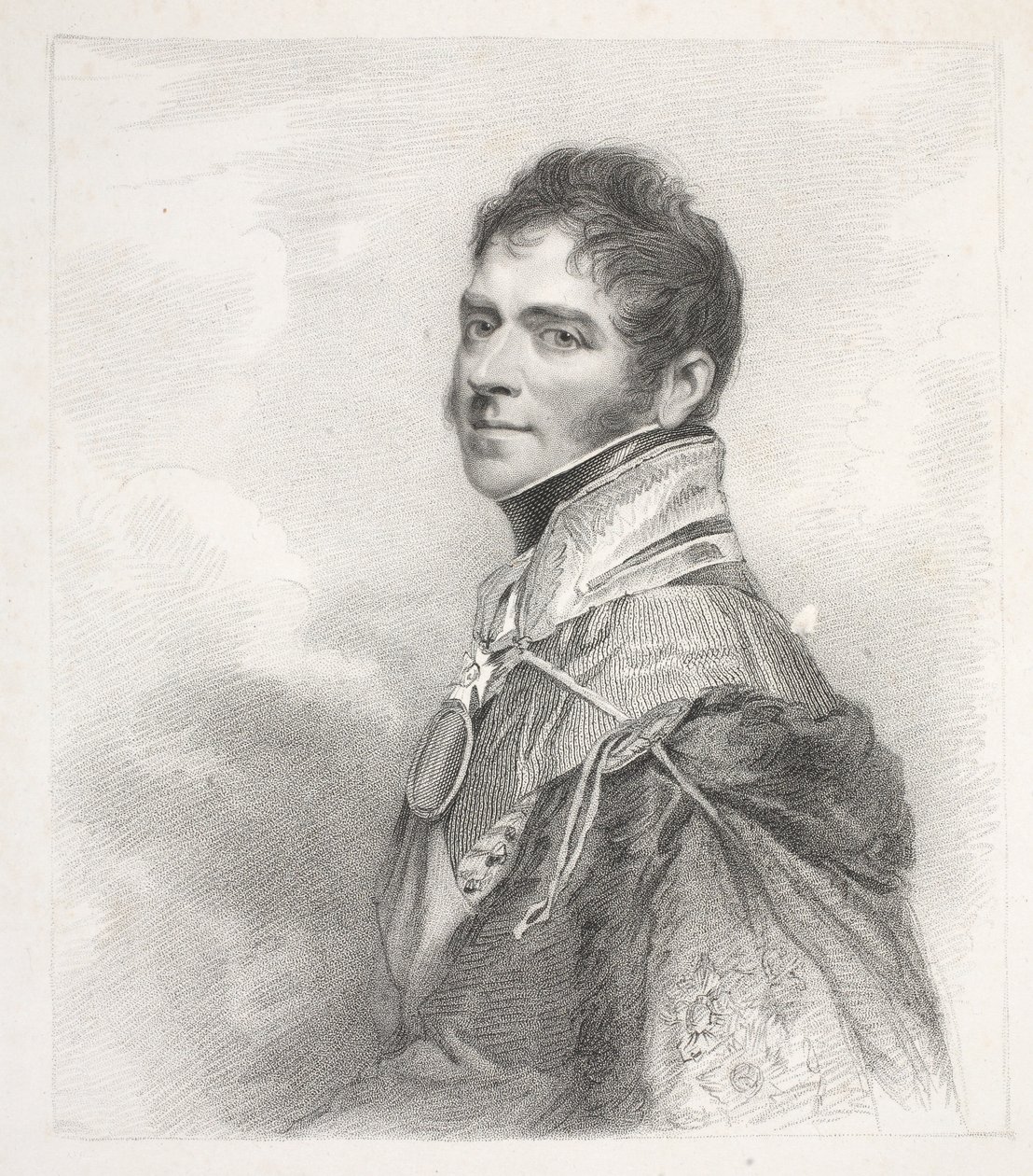 The Most Noble Henry William Paget, Marquis of Anglesey fra et originalt bilde av Sir William Beechey, engr av H. Meyer, pub. av T Cadell, 1817 av J. Jackson