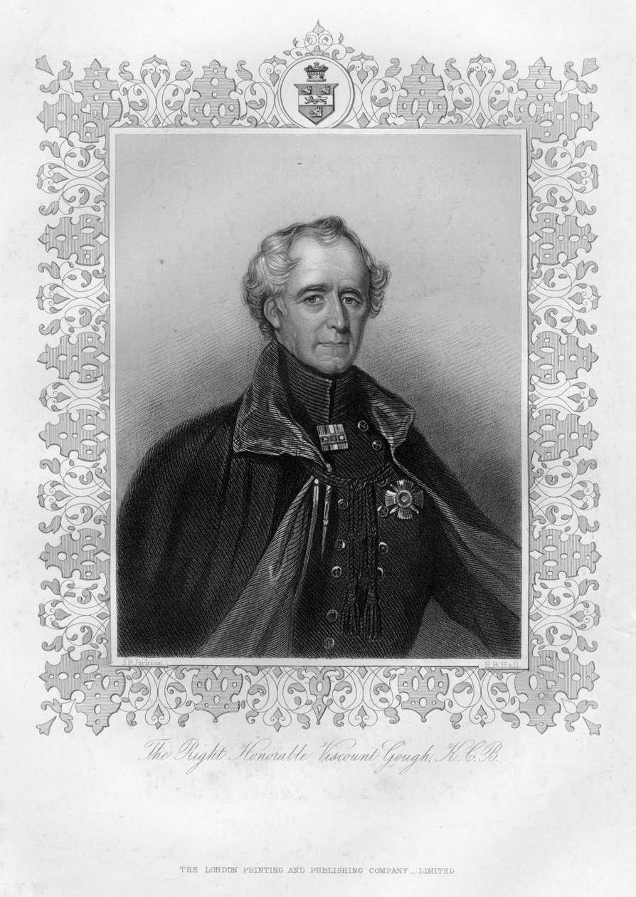 The Right Honorable Viscount Gough, 1800-tallet. av J. Jackson