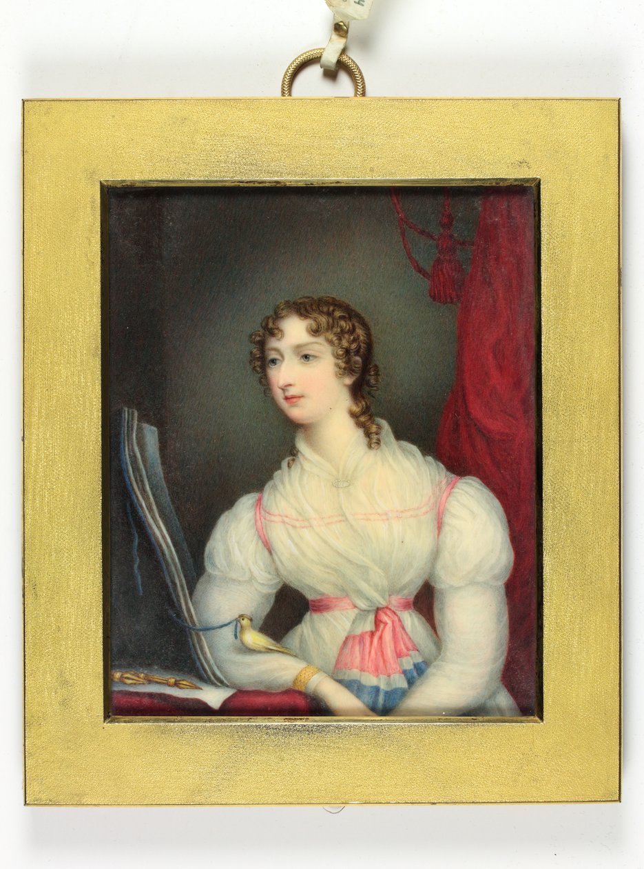 Charlotte Elizabeth Bentinck Hawkins-Whitshed (emalje) av J. Leschallas