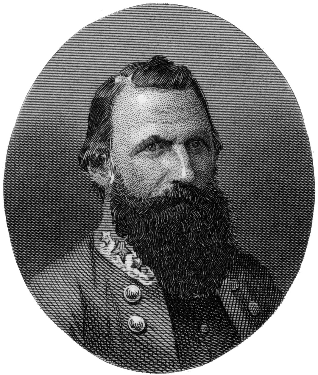 James Ewell Brown Stuart, konføderert general, 1862-1867. av J. Rogers