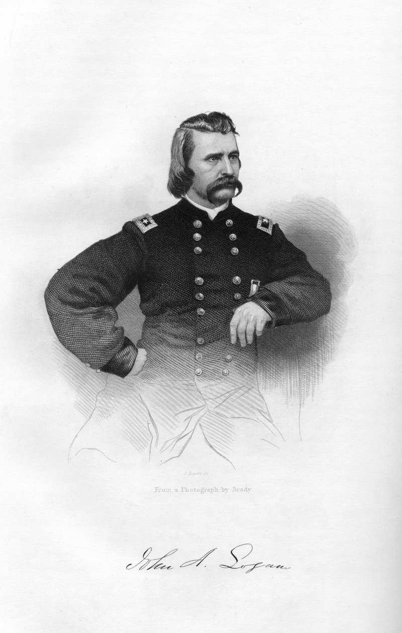 John Alexander Logan, unionssoldat og politiker, 1862-1867. av J. Rogers