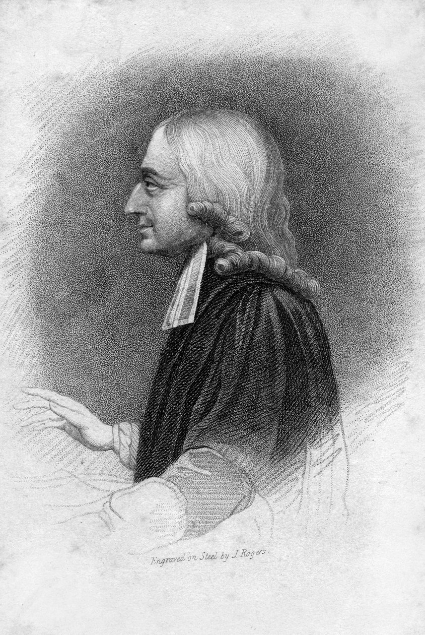 John Wesley, metodistleder, 1800-tallet. av J. Rogers