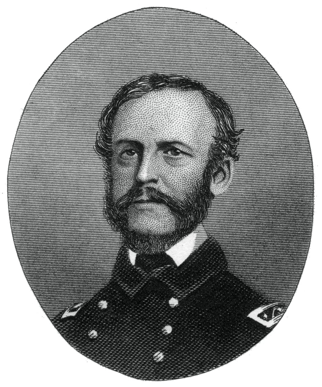 Kontreadmiral John Dahlgren, United States Navy, 1862-1867. av J. Rogers