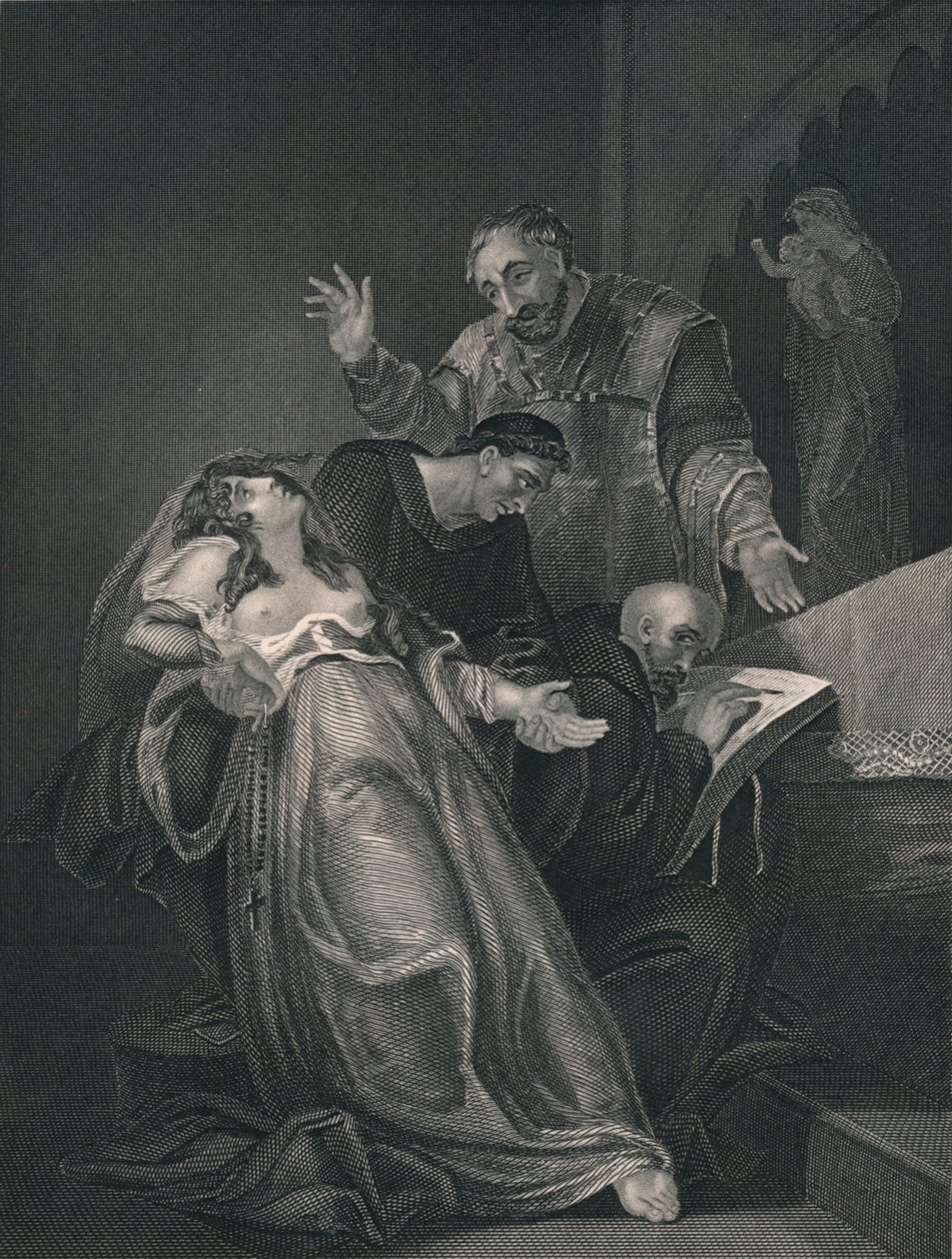 The Imposture of the Holy Maid of Kent, 1500-tallet, 1796, midten av 1800-tallet. av J. Rogers