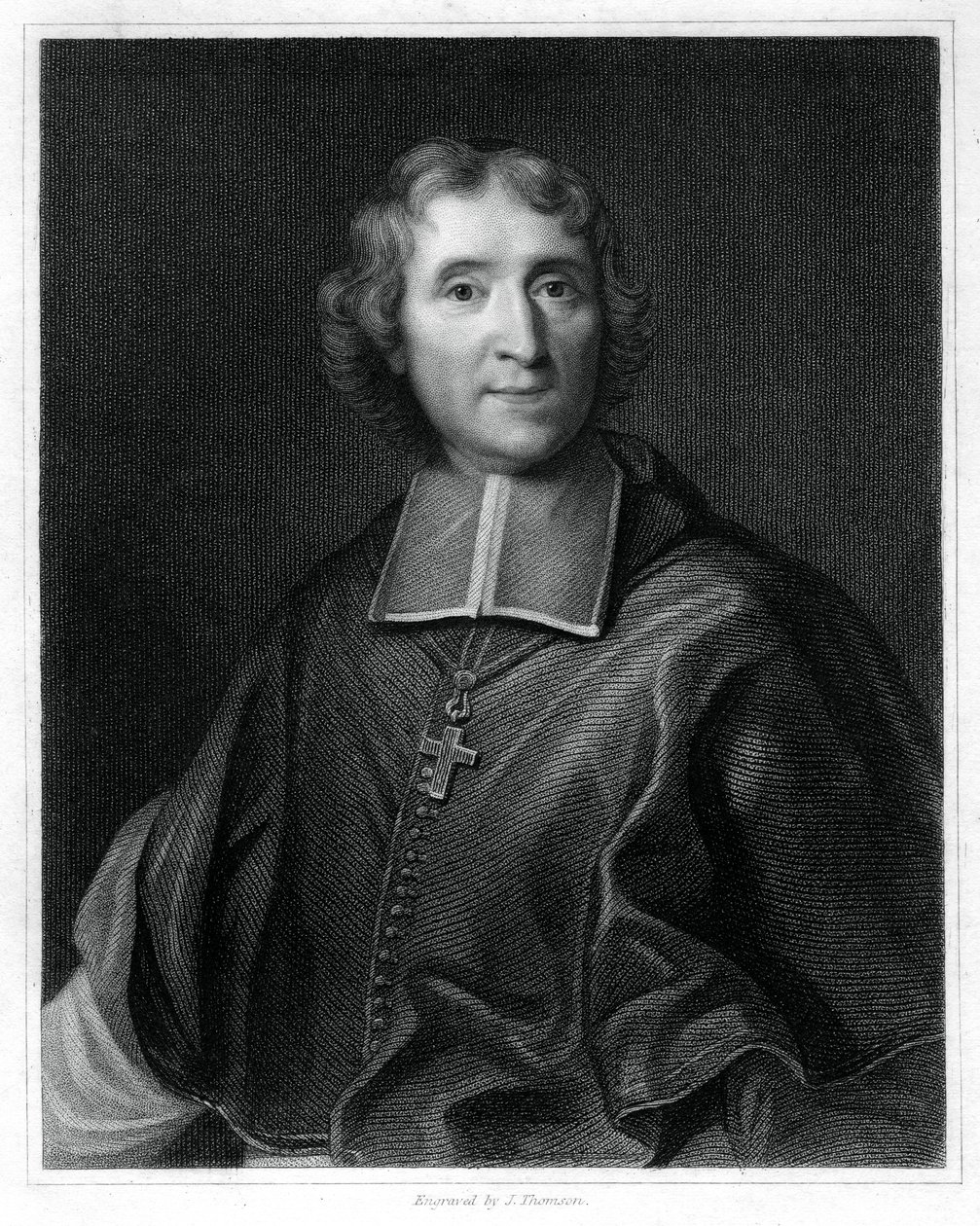 Francois Fenelon , fransk romersk-katolsk teolog, poet og forfatter, 1833. av J. Thomson