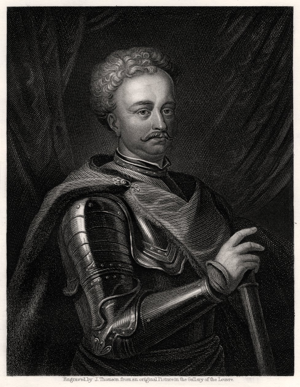 Jan III Sobieski, konge av det polsk-litauiske samveldet, 1800-tallet av J. Thomson