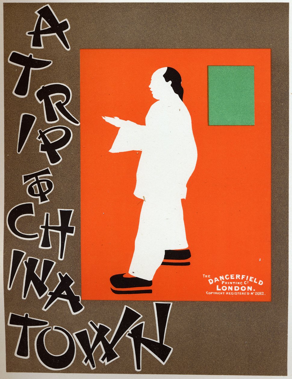 En tur til Chinatown, ca. 1891–1895 (plakat) av J. & W. Beggarstaff