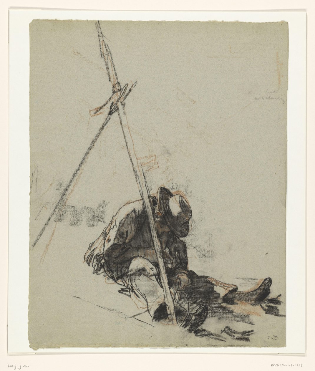 En klipper av Jac van Looij (signed by artist)