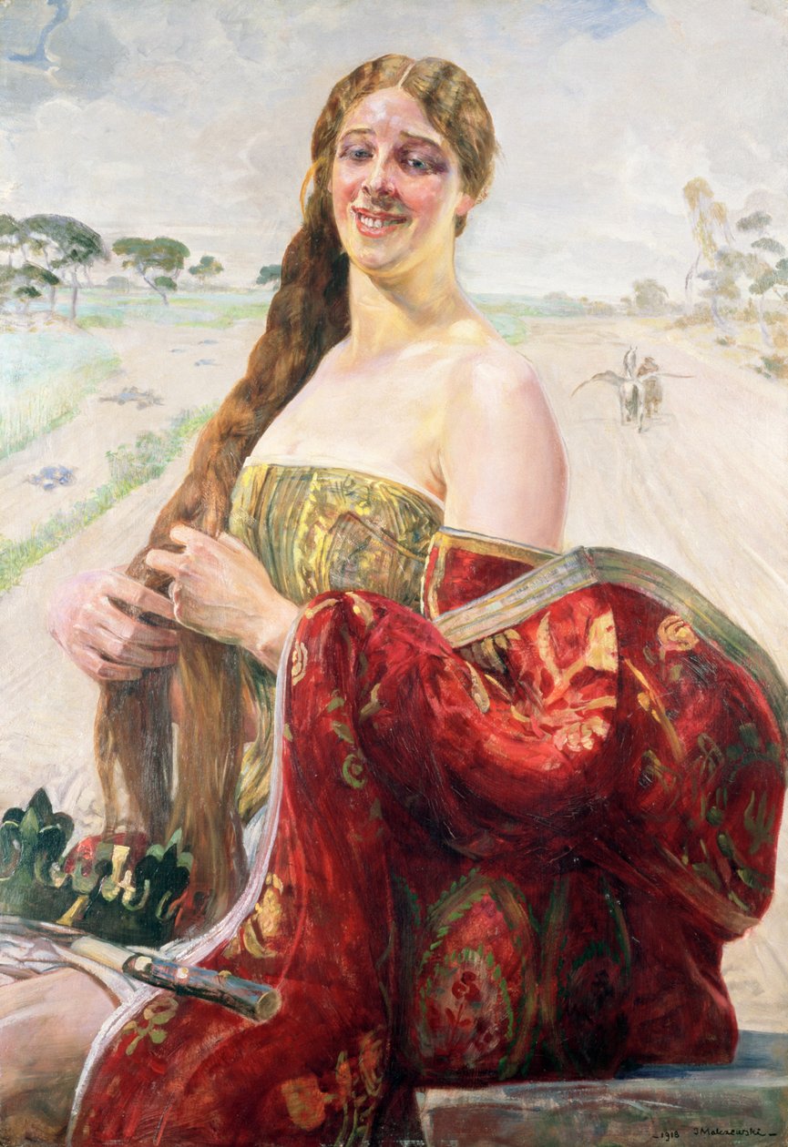 Polen, 1918 av Jacek Malczewski