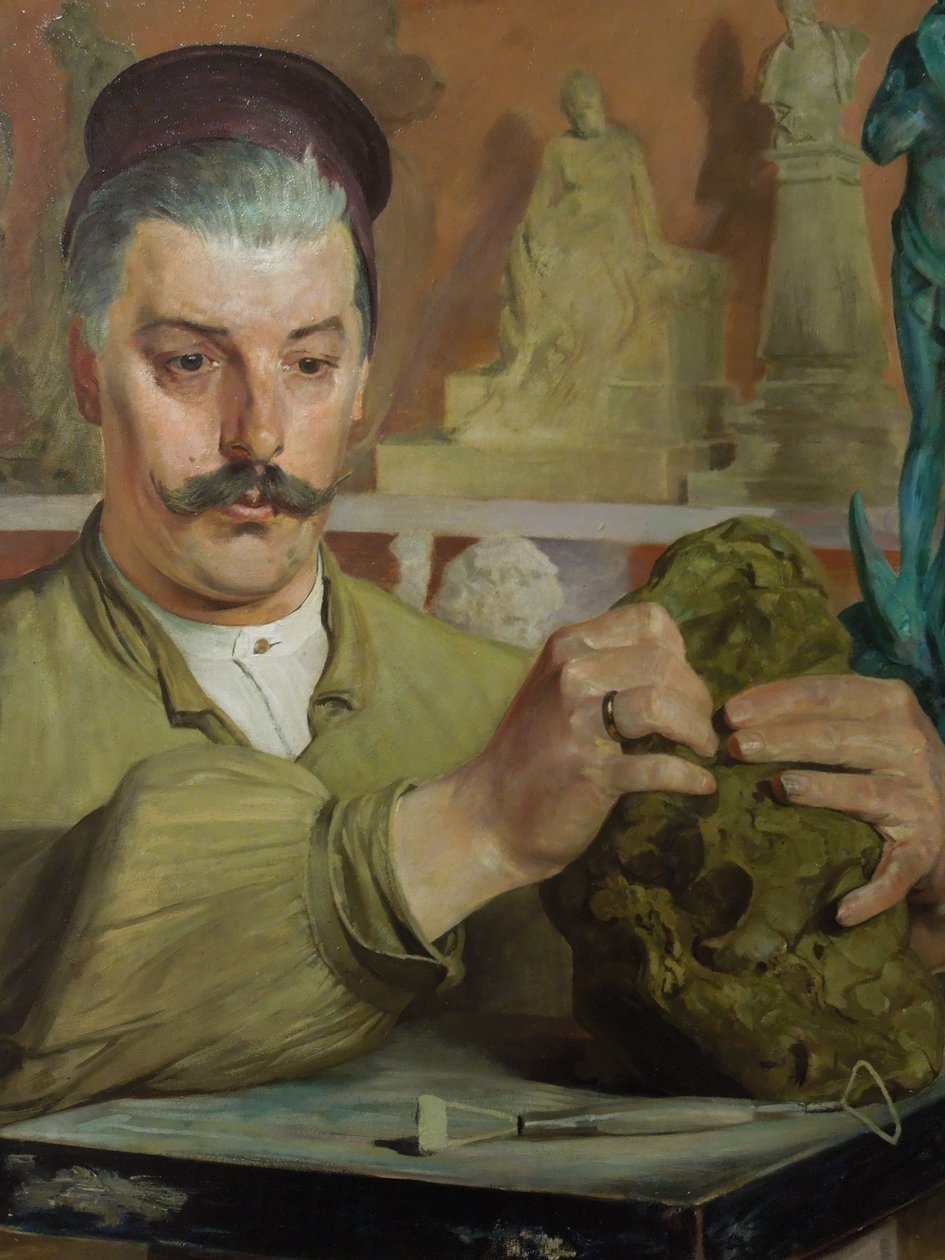 Portrett av Tadeusz Błotnicki av Jacek Malczewski