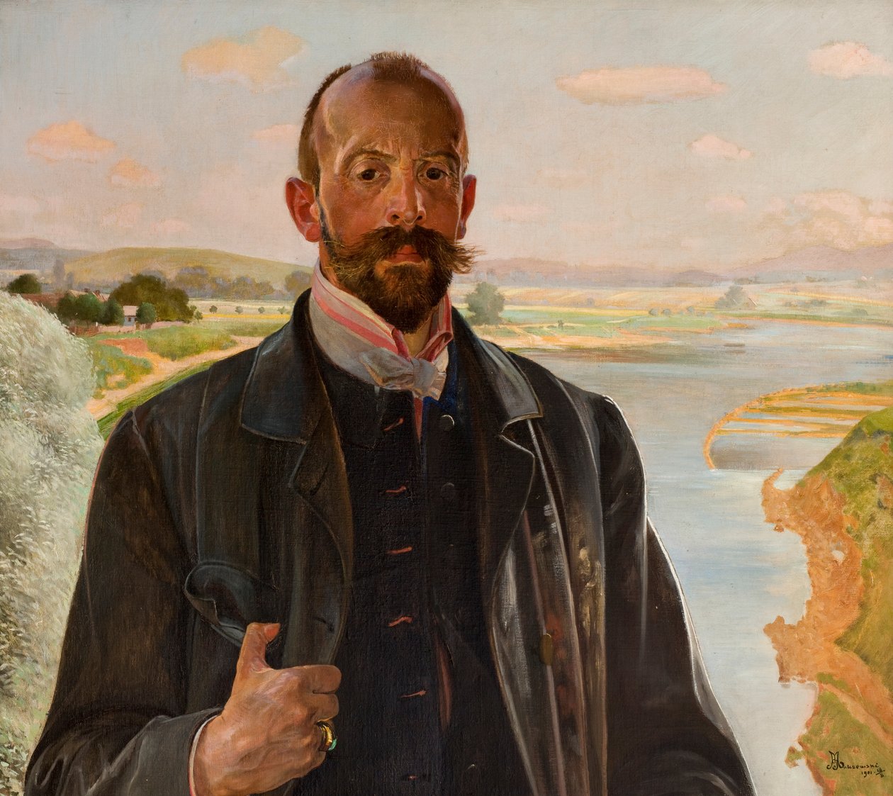 Selvportrett av Jacek Malczewski