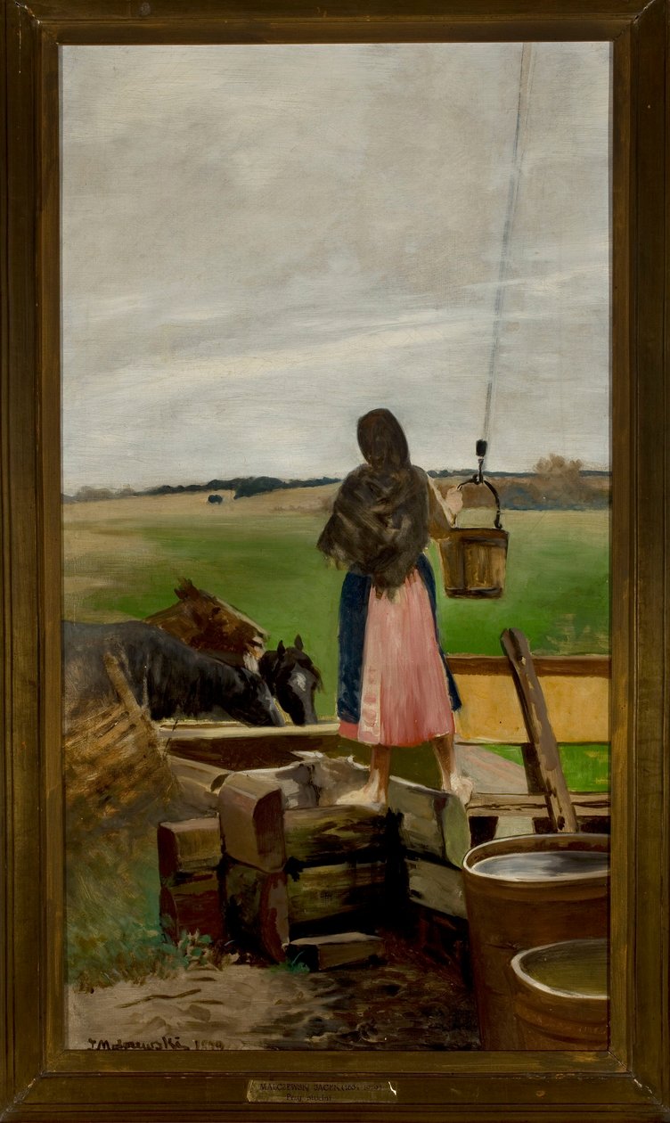 Jente ved brønnen av Jacek Malczewski