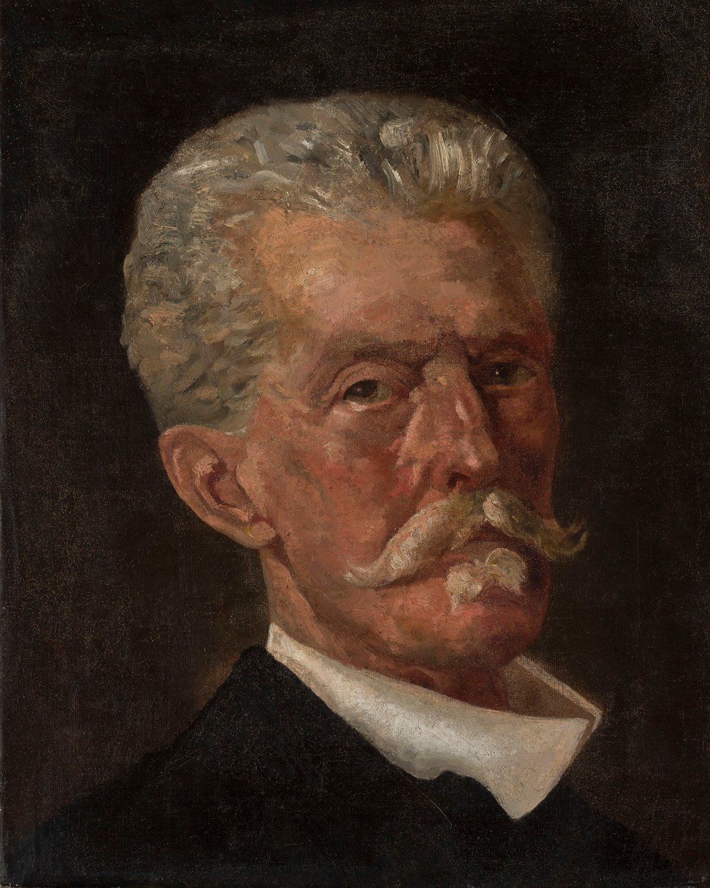 Hodet til en mann av Jacek Malczewski