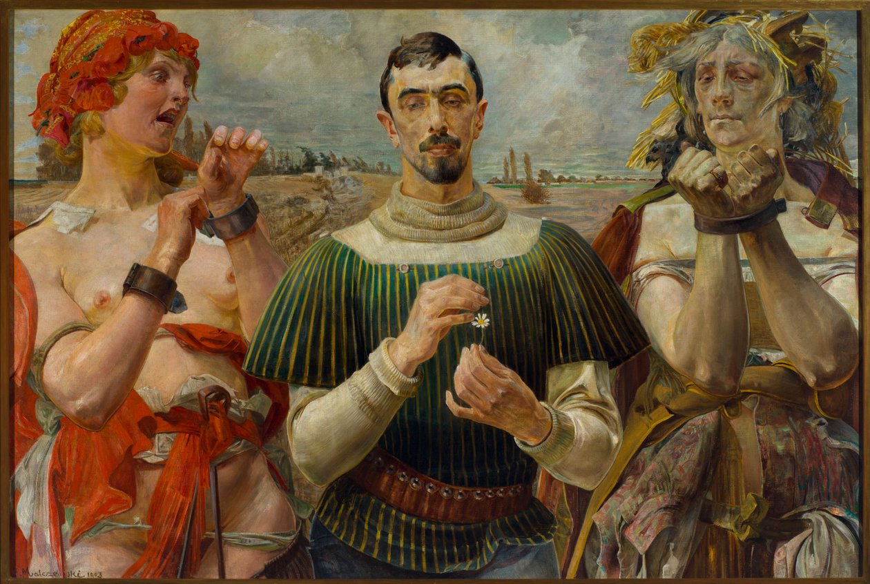 Polsk Hamlet - Portrett av Aleksander Wielopolski av Jacek Malczewski