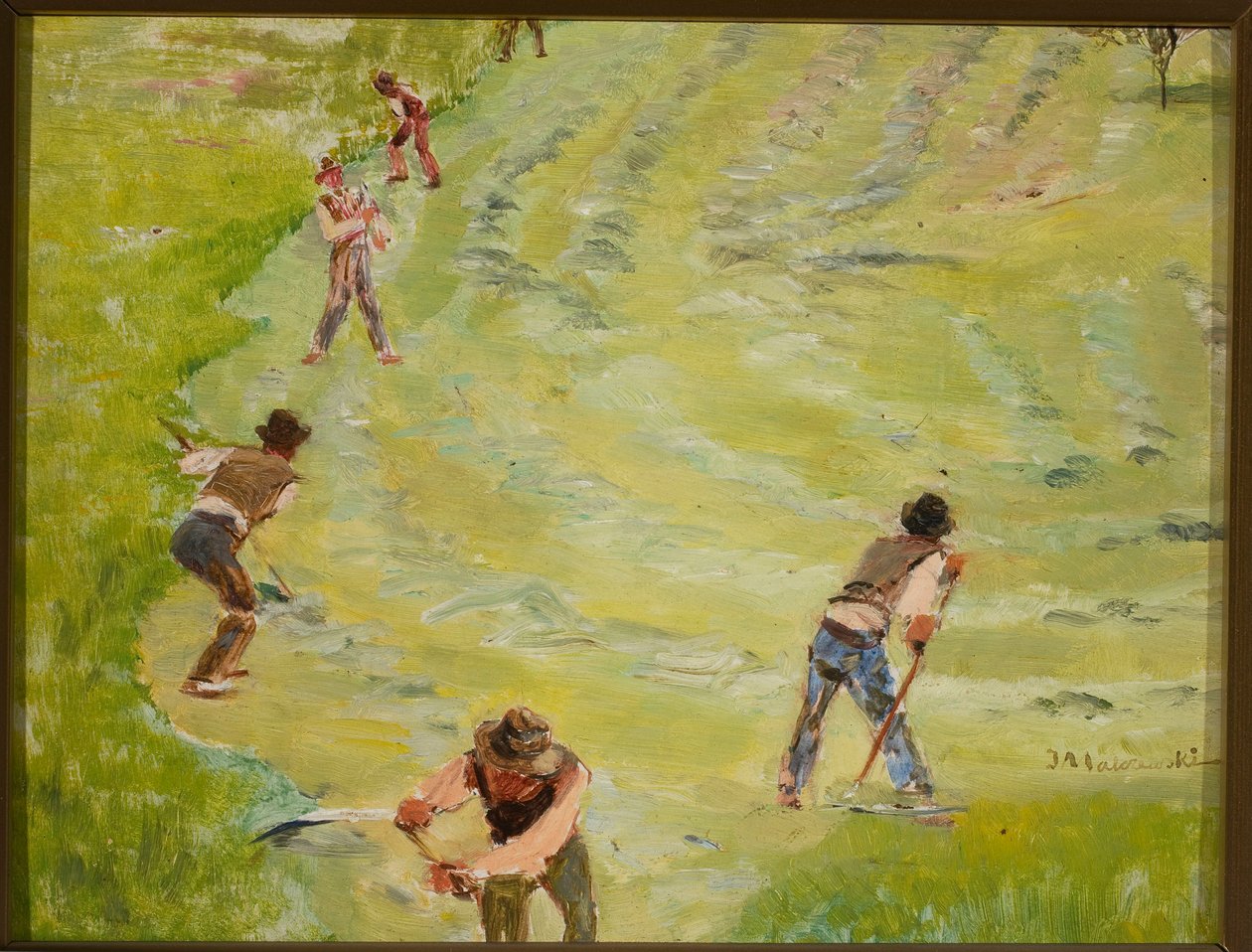 Slåttekarlene av Jacek Malczewski