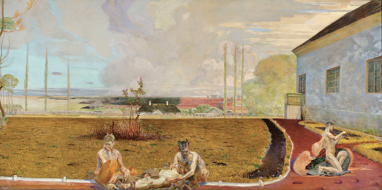 Min sjel, fra serien «Mitt liv» av Jacek Malczewski