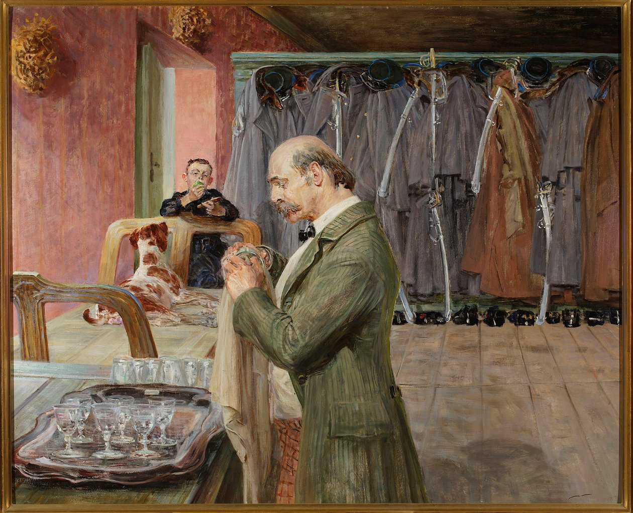 Mitt liv - midtdelen av triptyket av Jacek Malczewski