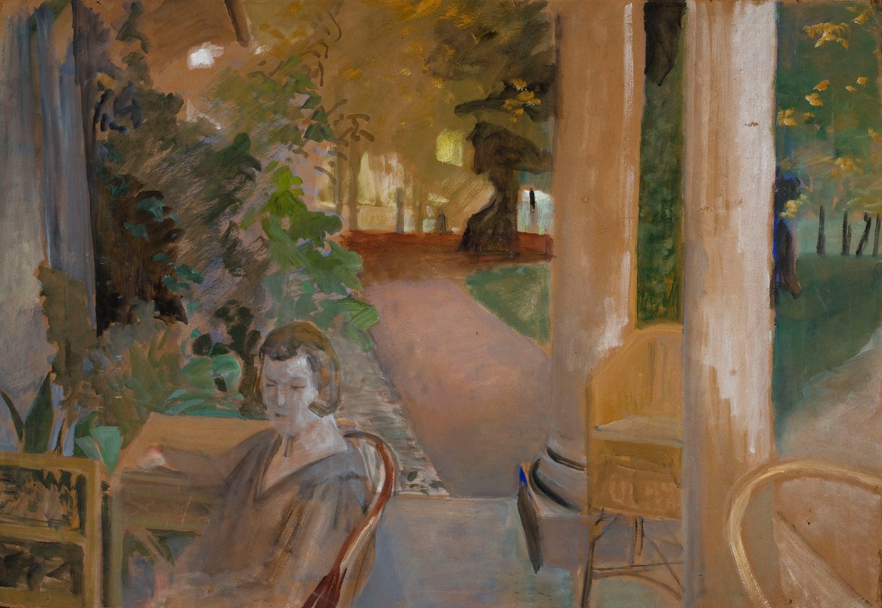 På verandaen av Jacek Malczewski