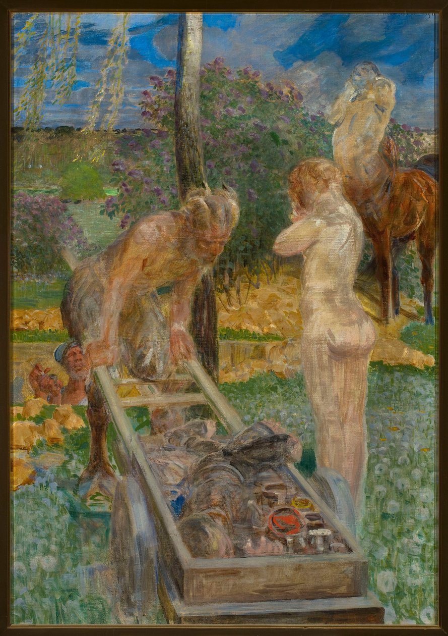 En malerlærlings begravelse av Jacek Malczewski