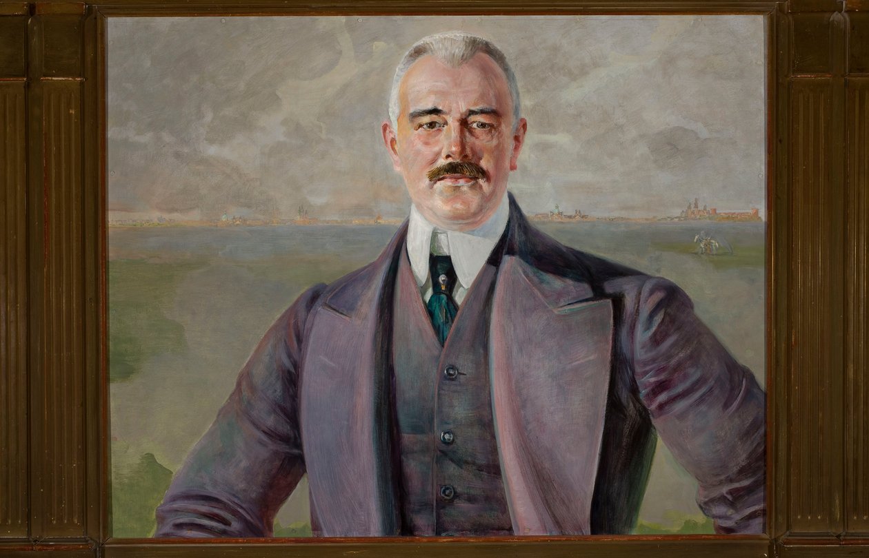 Portrett av J. Armółowicz av Jacek Malczewski