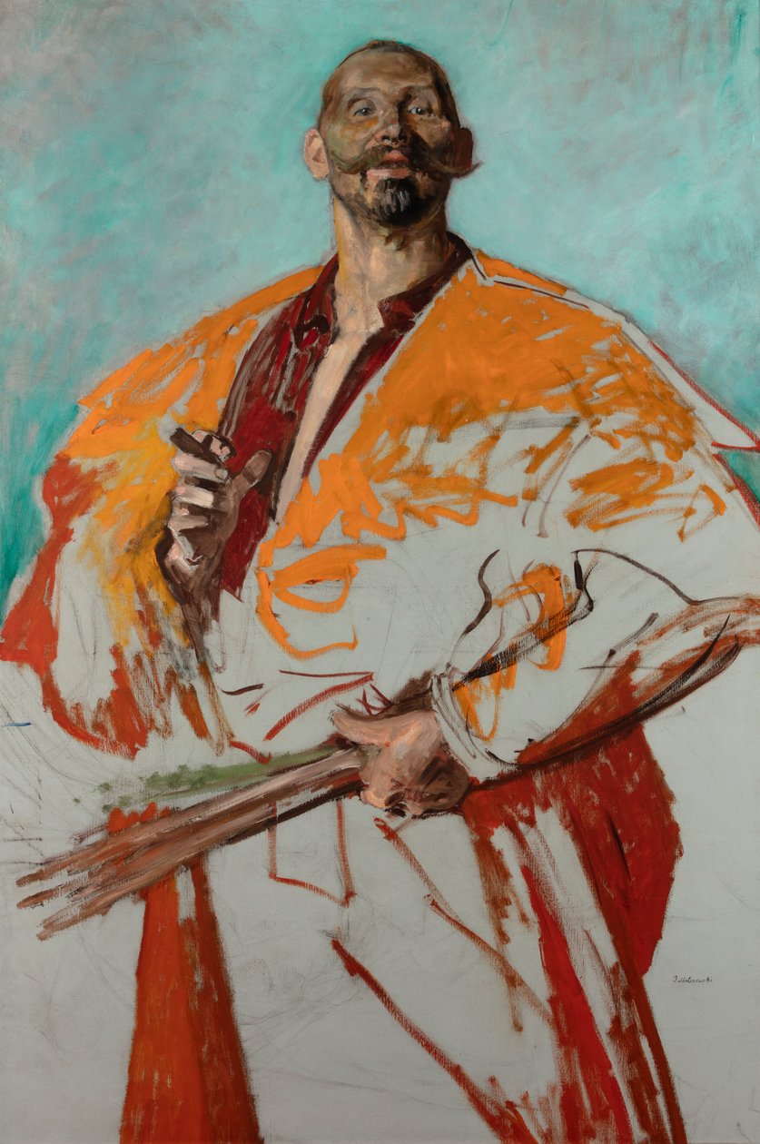 Portrett av Leon Wyczółkowski av Jacek Malczewski