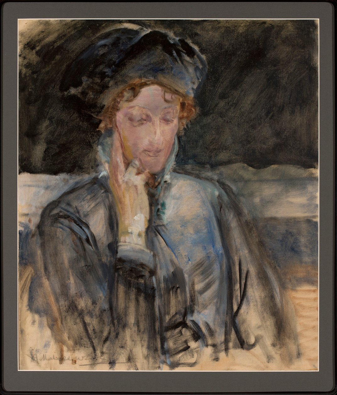 Portrett av Maria Balowa av Jacek Malczewski