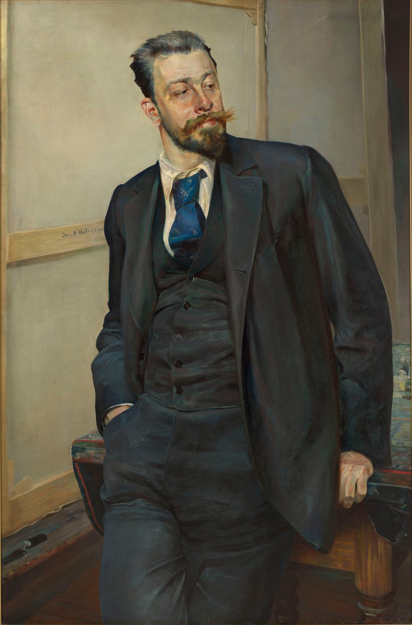 Portrett av Michał Wywiórski av Jacek Malczewski