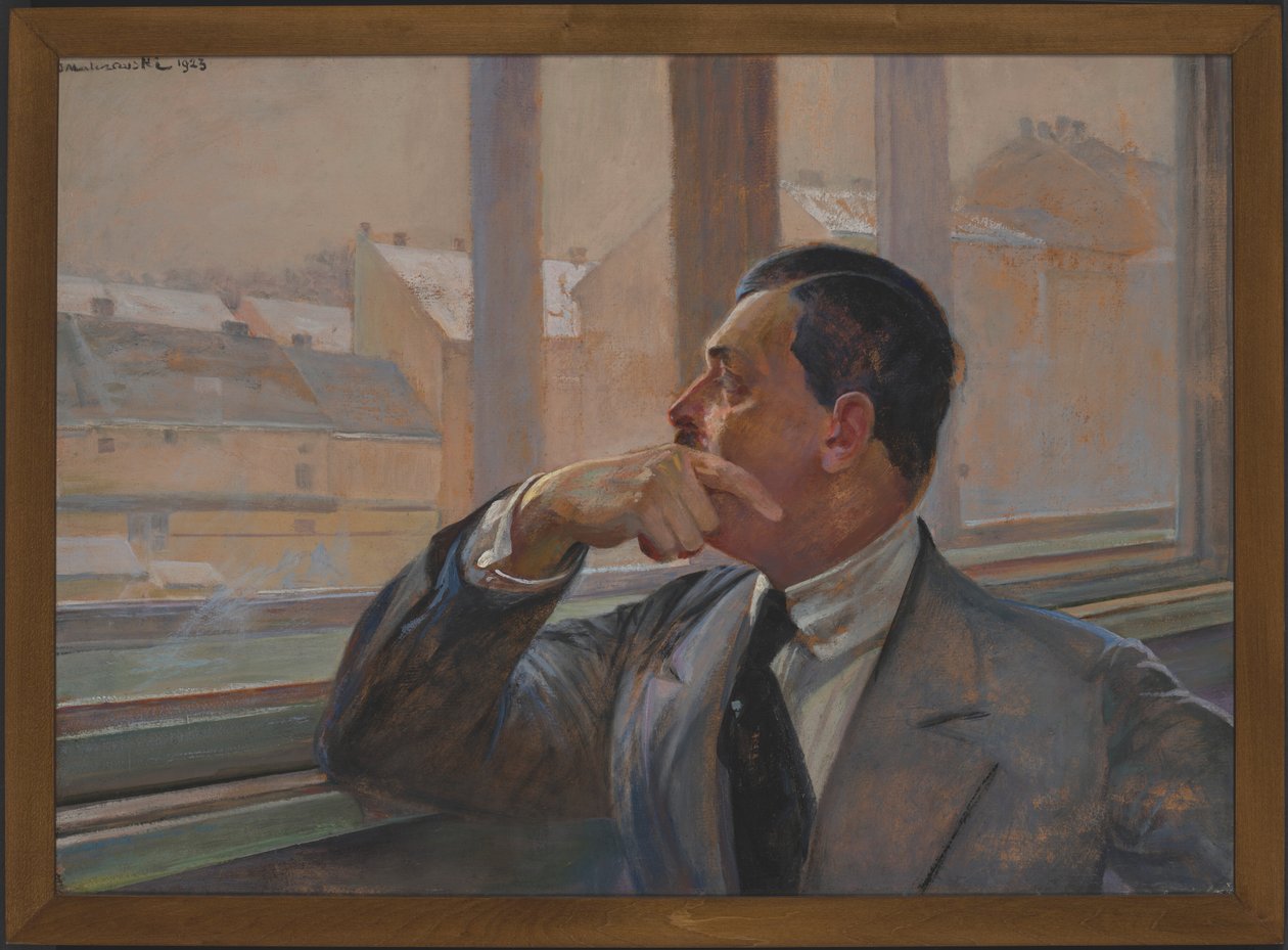 Portrett av Mieczysław Gąsecki av Jacek Malczewski
