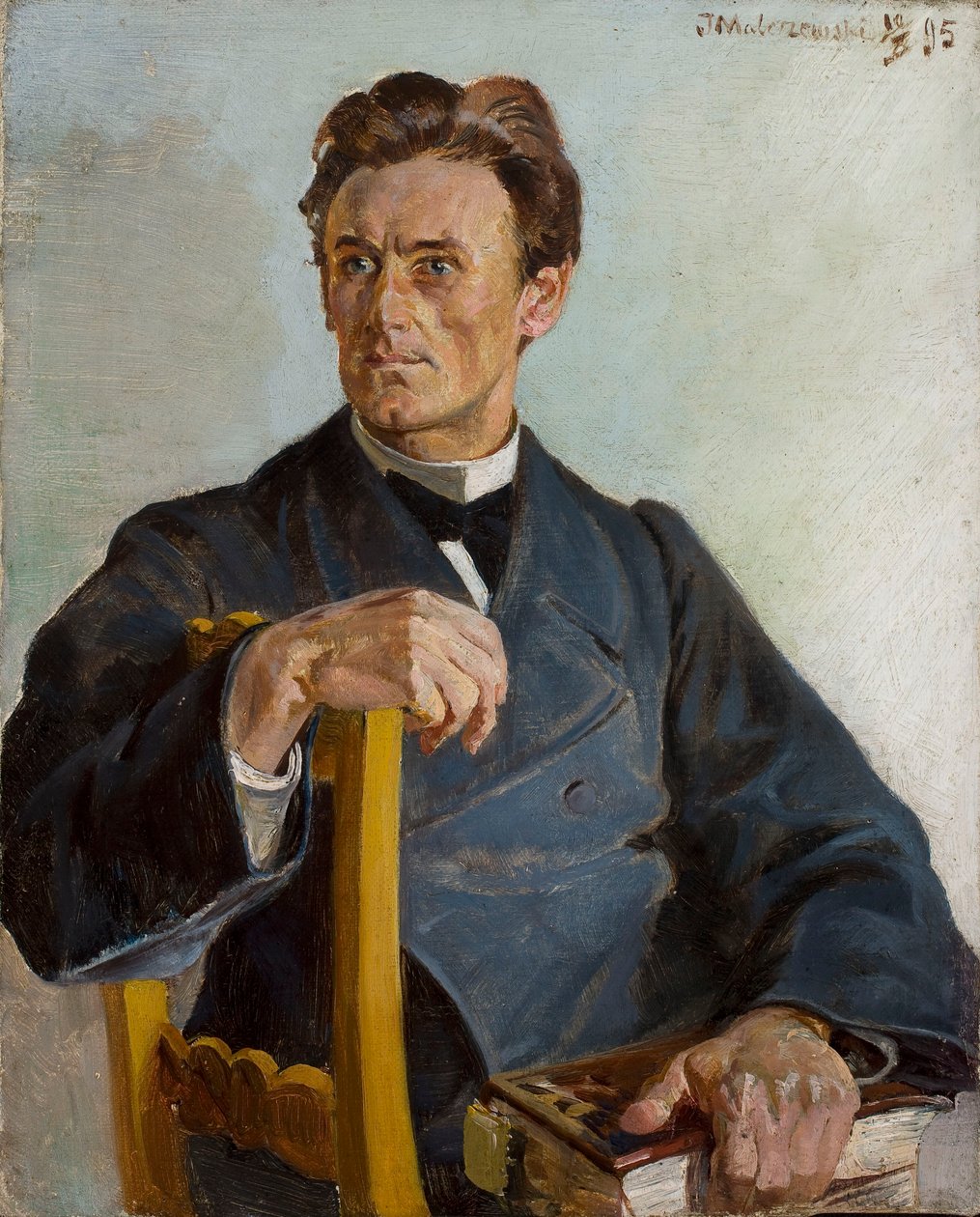 Portrett av pater Henryk Radomiński (1857-1933) av Jacek Malczewski
