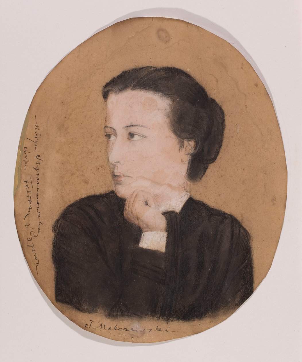 Portrett av kusinen Maria Szymanowska av Jacek Malczewski