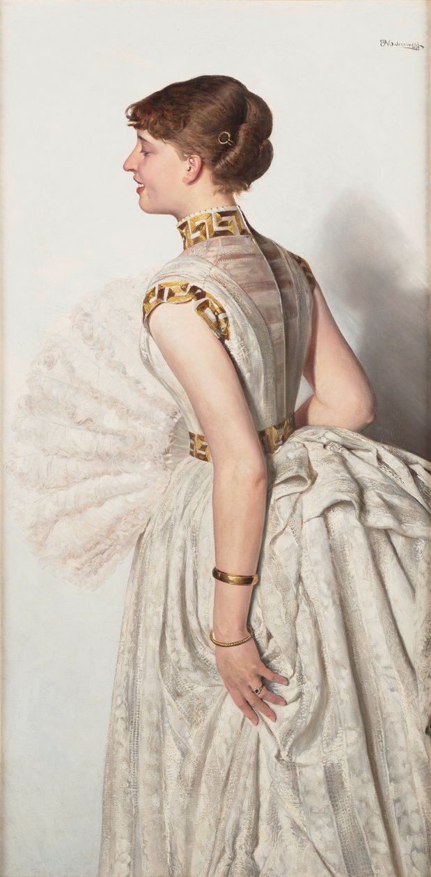 Portrett av den forlovede av Jacek Malczewski
