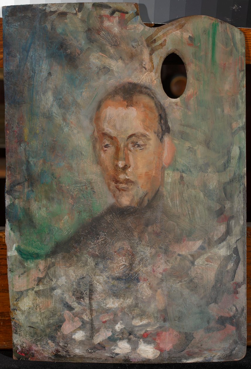 Portrett av kunstnerens sønn Rafał av Jacek Malczewski