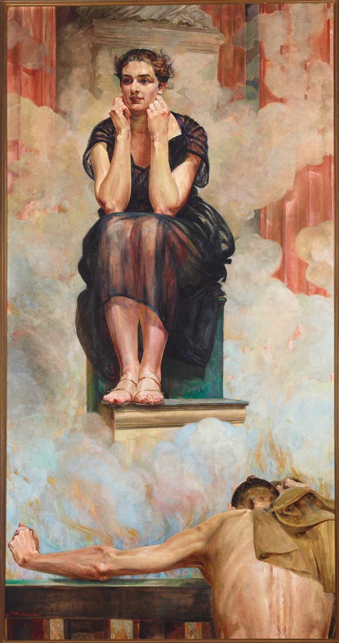 Pythia av Jacek Malczewski
