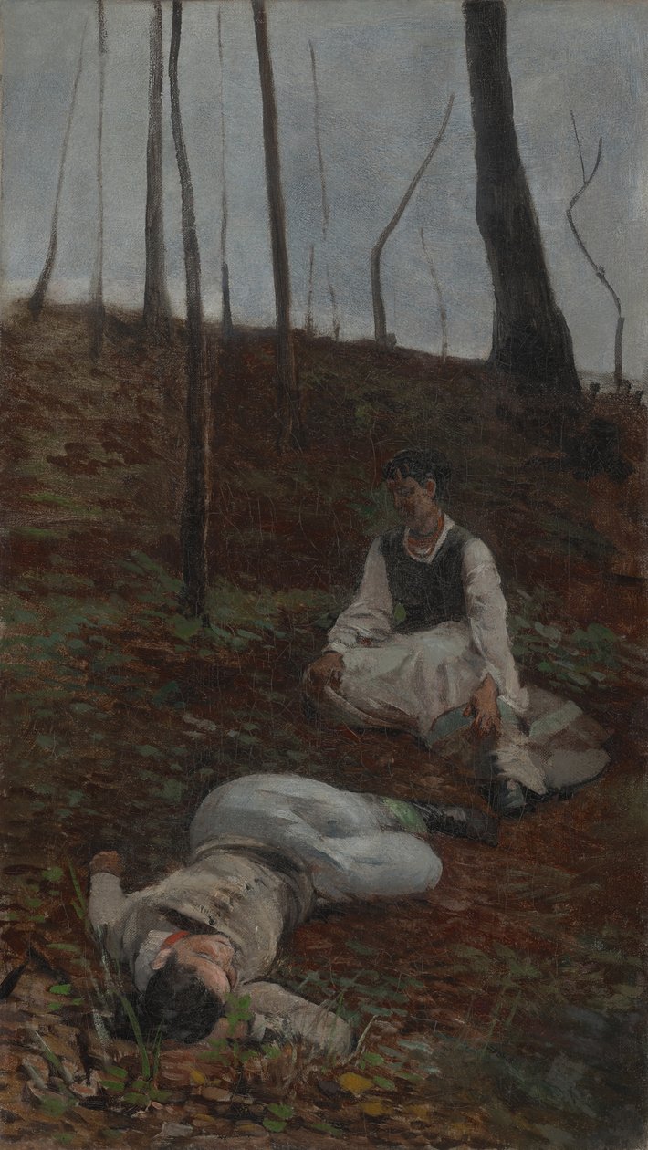 Scene fra «Balladyna» av Jacek Malczewski