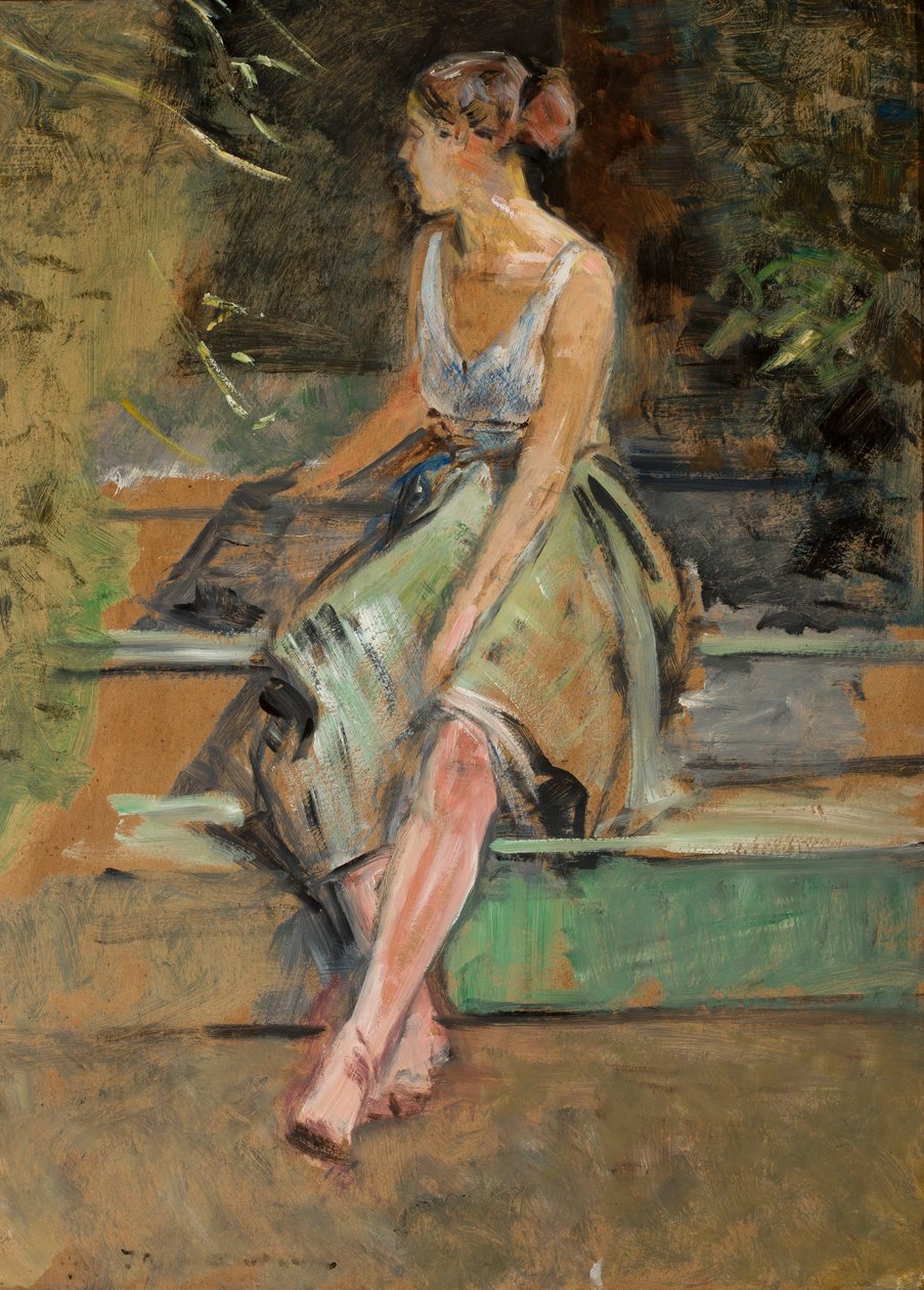 Studie av en jente av Jacek Malczewski