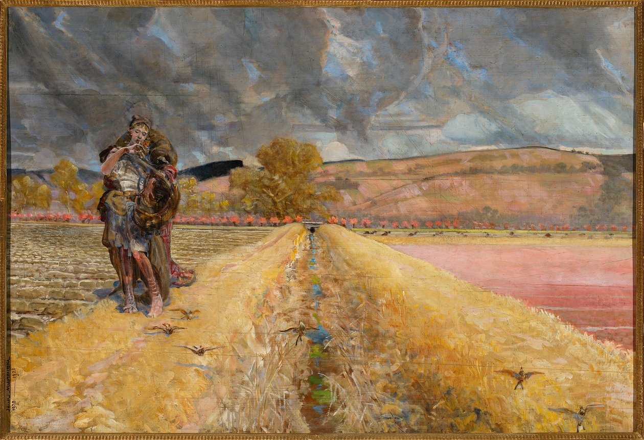 Den hellige Agnes av Jacek Malczewski