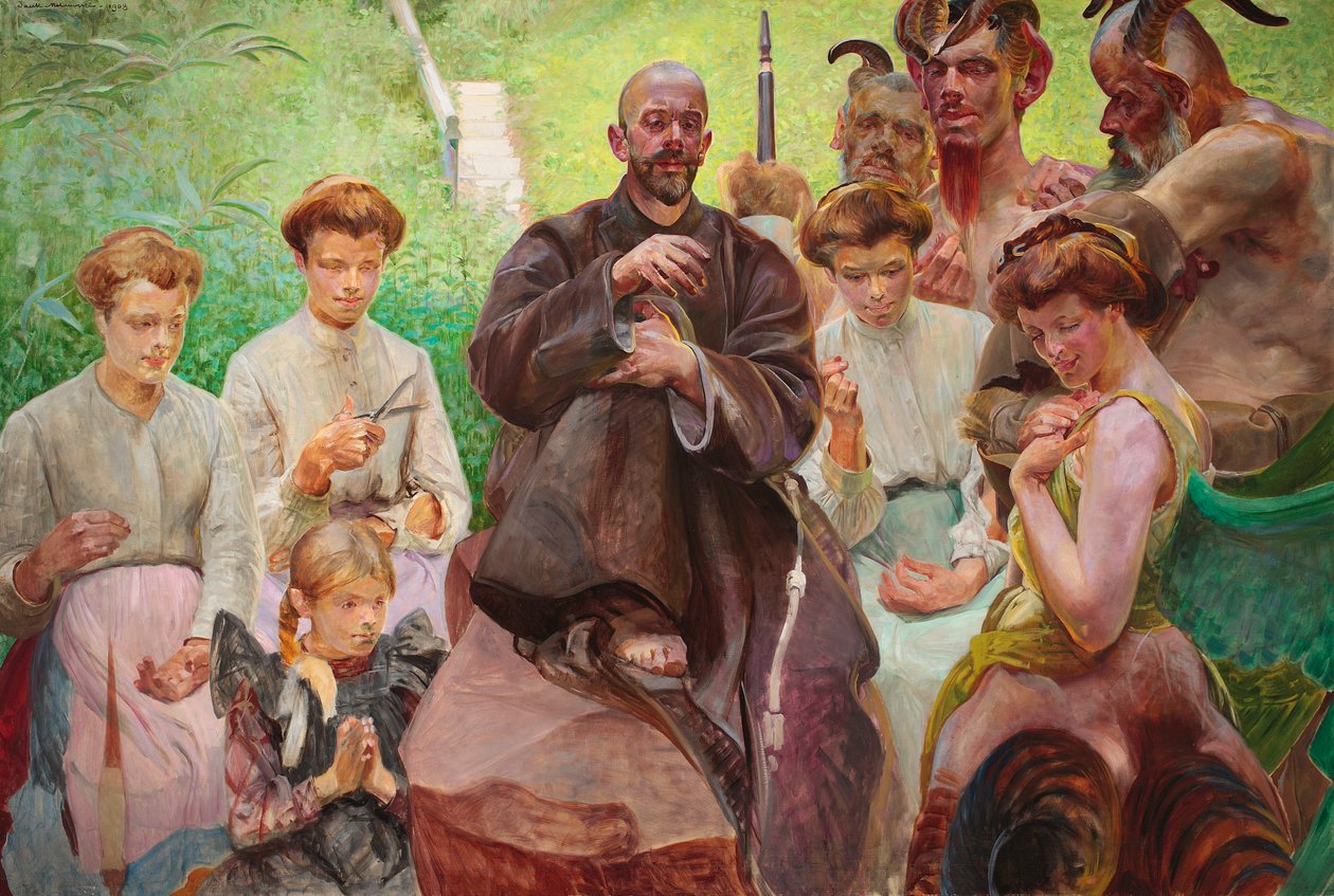 Sankt Frans av Jacek Malczewski