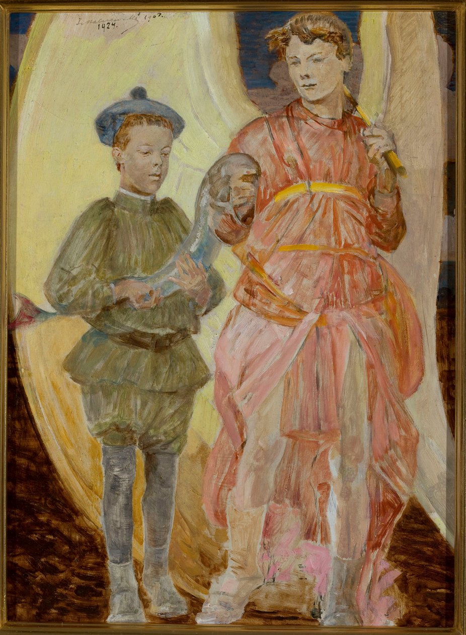 Tobias med engelen av Jacek Malczewski