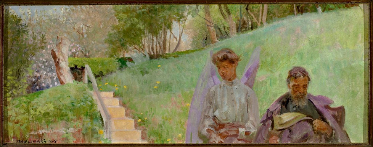 Om våren (Om høsten) av Jacek Malczewski
