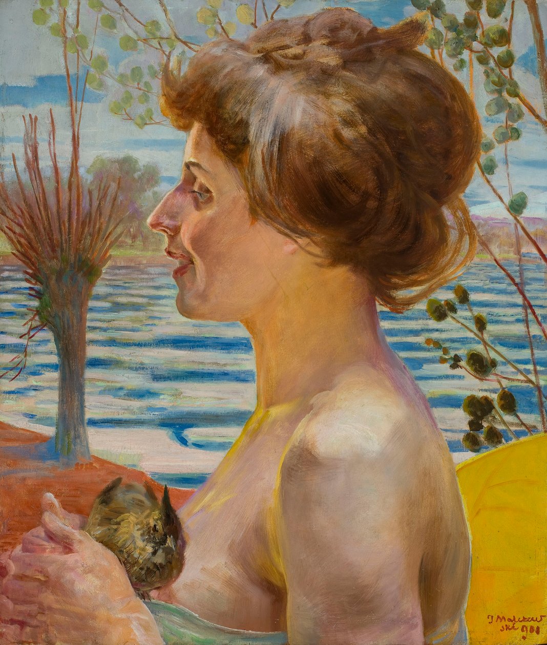 Vår av Jacek Malczewski