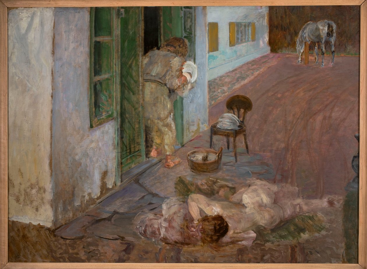 Oppvask. Wielgie av Jacek Malczewski