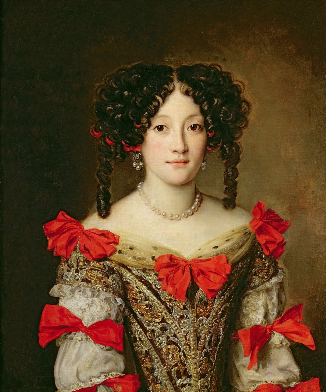 Portrett av en kvinne av Jacob Ferdinand Voet
