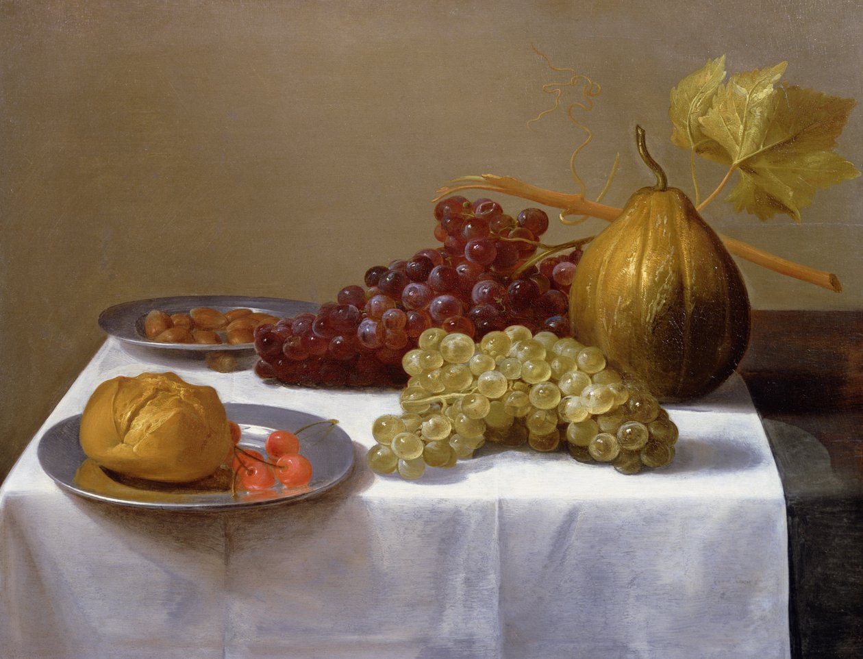 Stilleben med frukt av Jacob  Foppens van Es