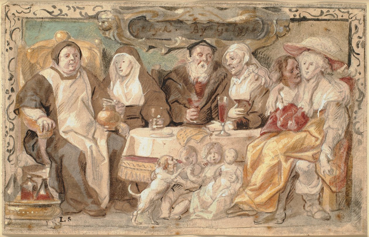 Liker å like av Jacob Jordaens
