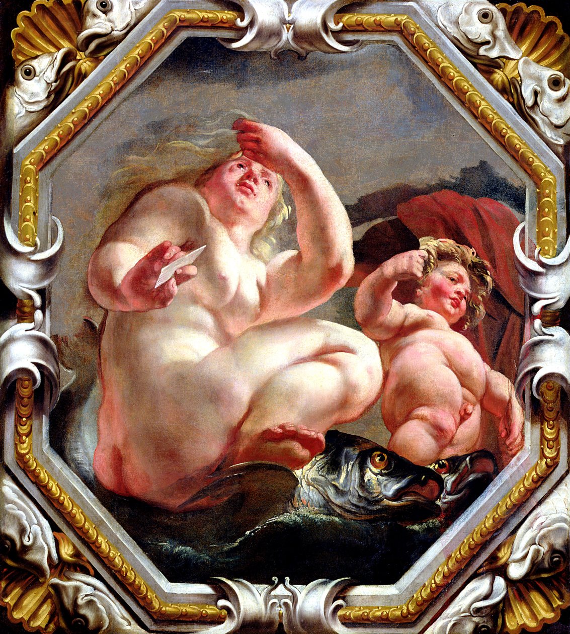 Fiskene, fra stjernetegnene (se også 196700 til 196711) av Jacob Jordaens
