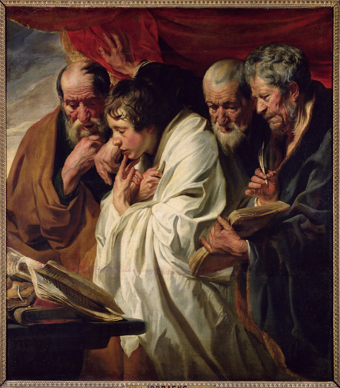 De fire evangelistene av Jacob Jordaens